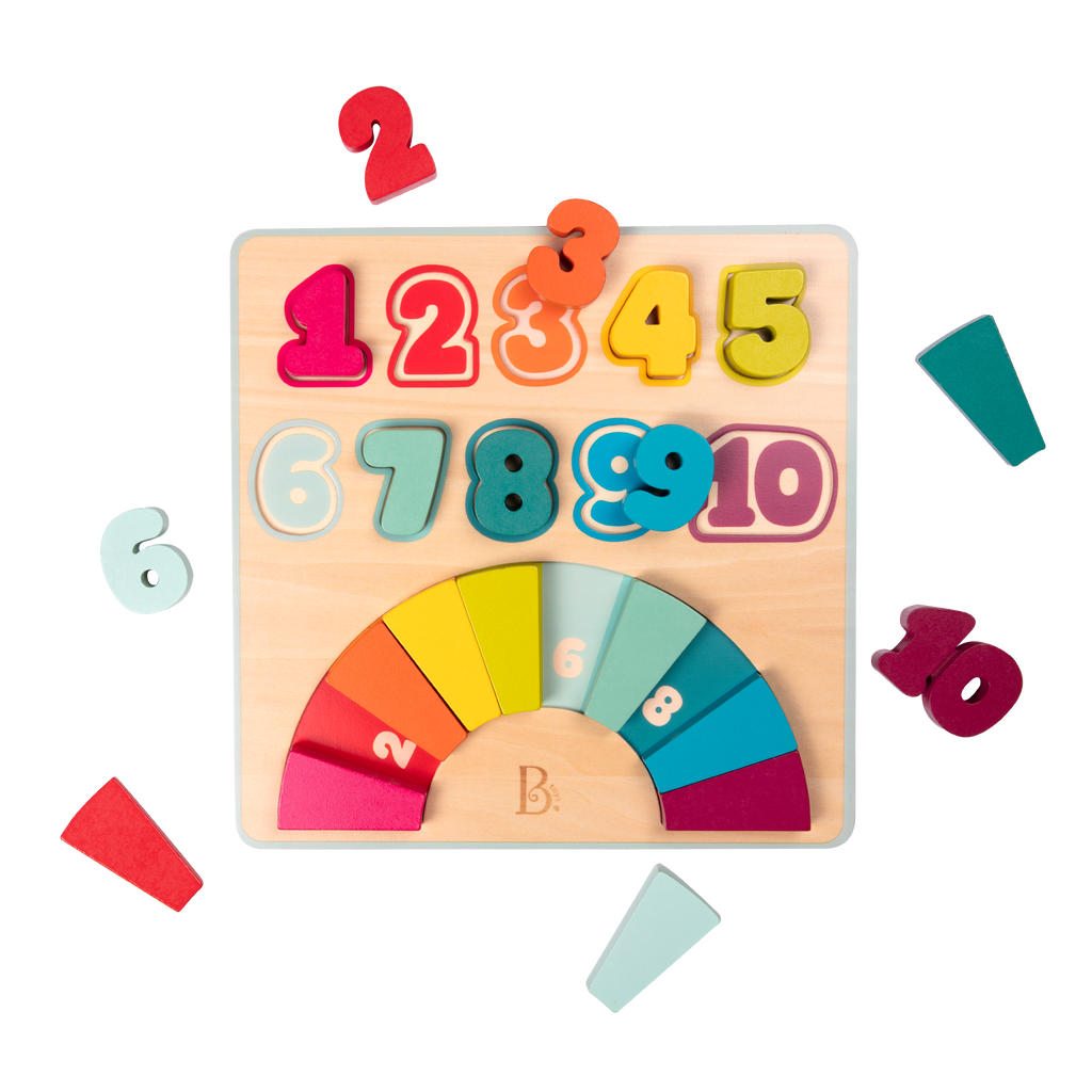Rainbow Counting Set