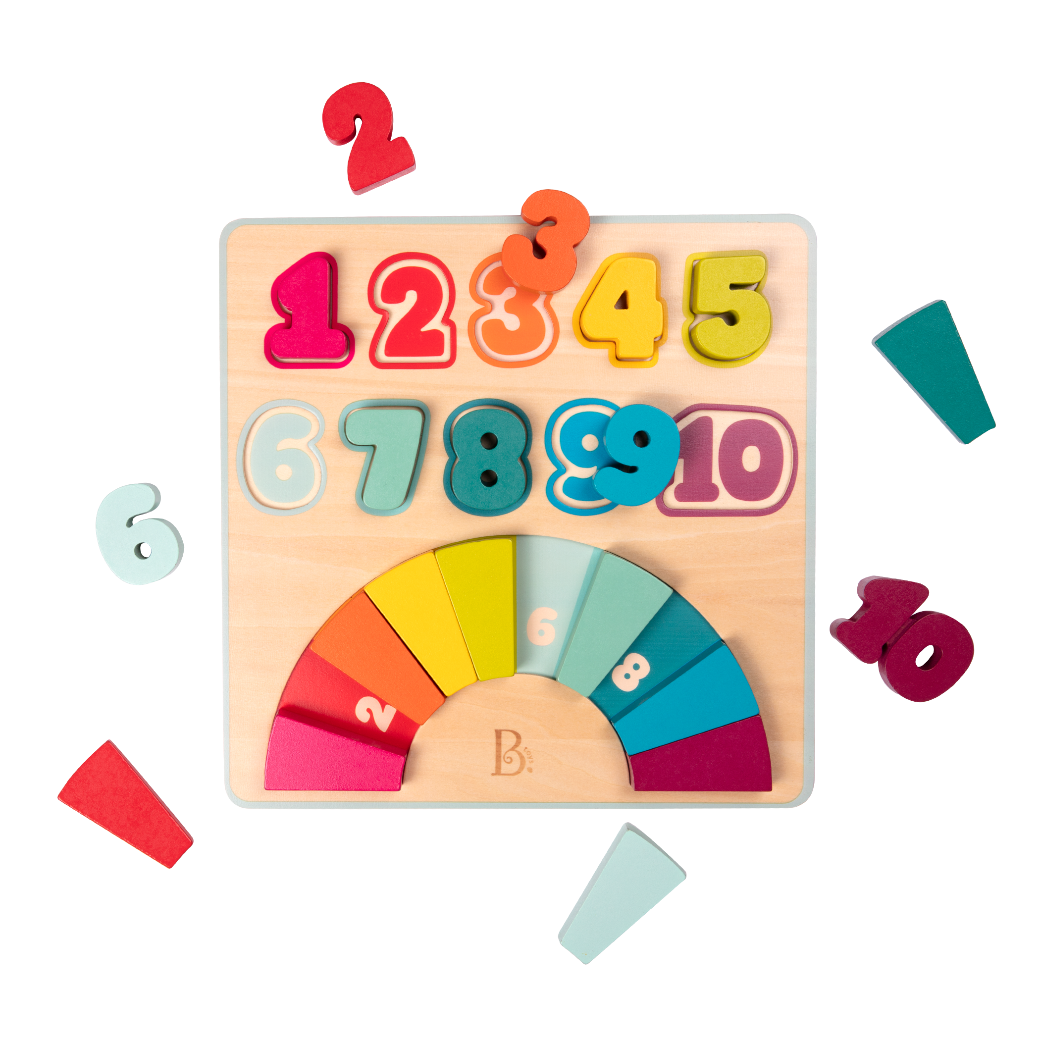 Rainbow Counting Set