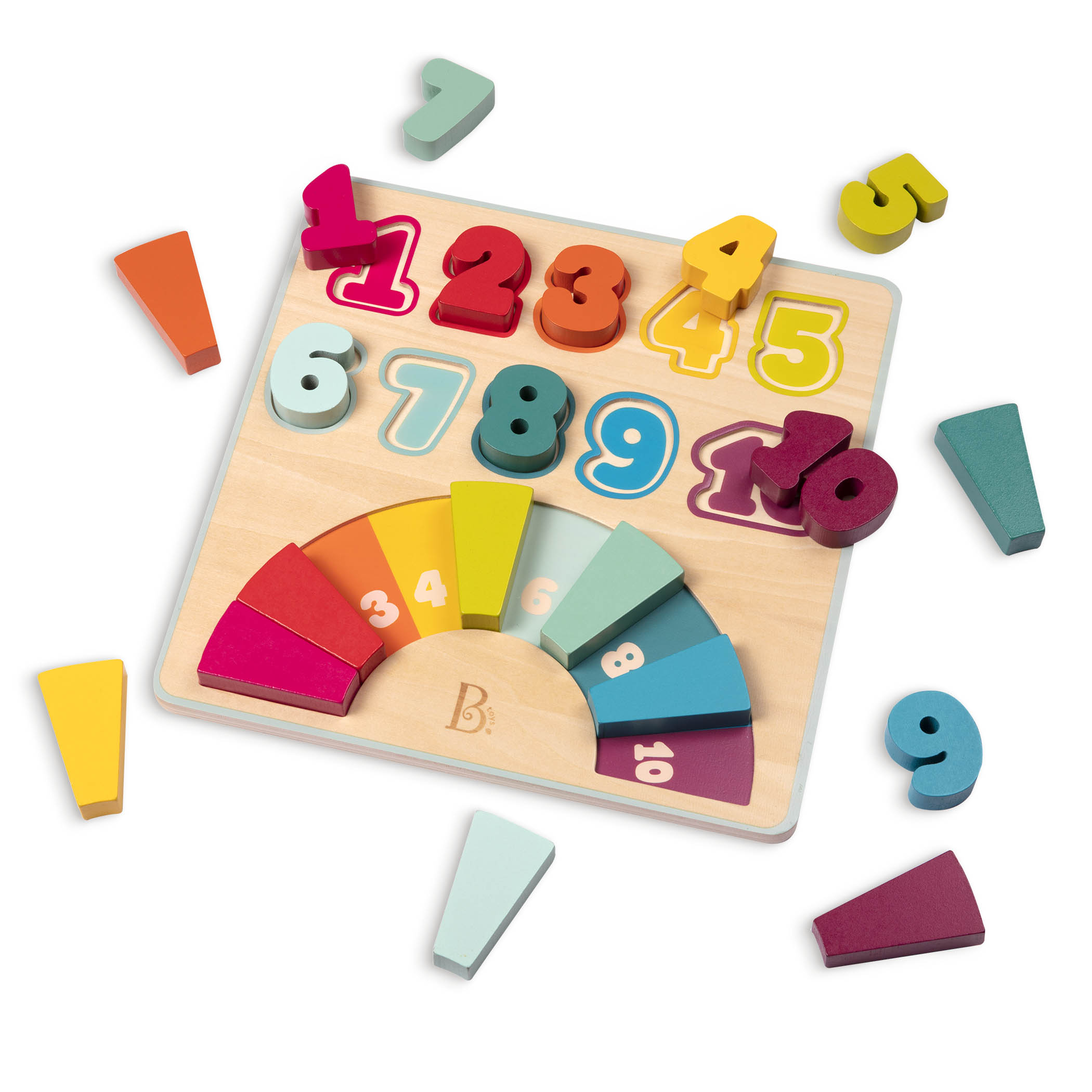 Rainbow Counting Set