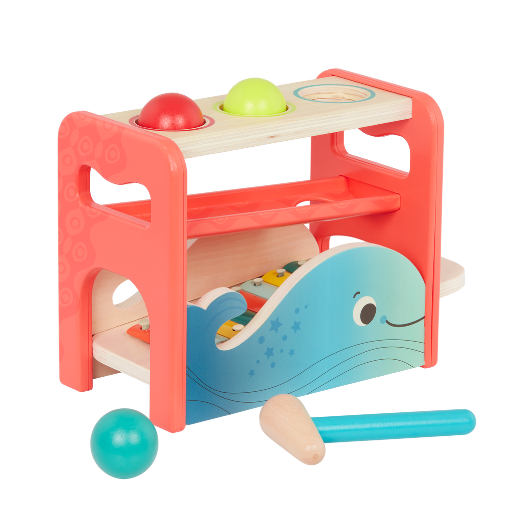 Whale Xylophone Bench