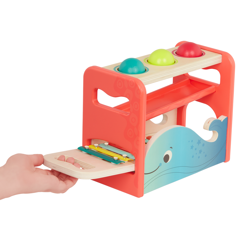 Whale Xylophone Bench