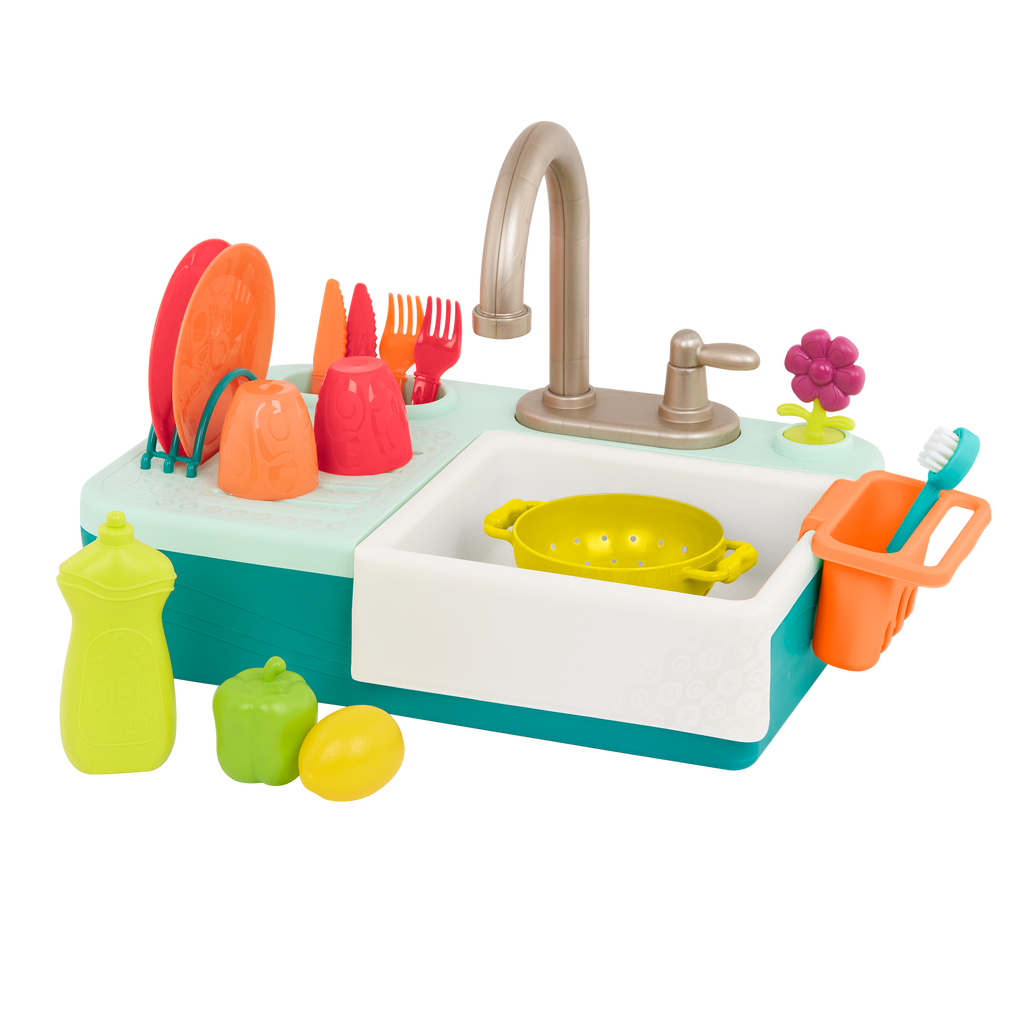 Splash-n-Scrub Sink