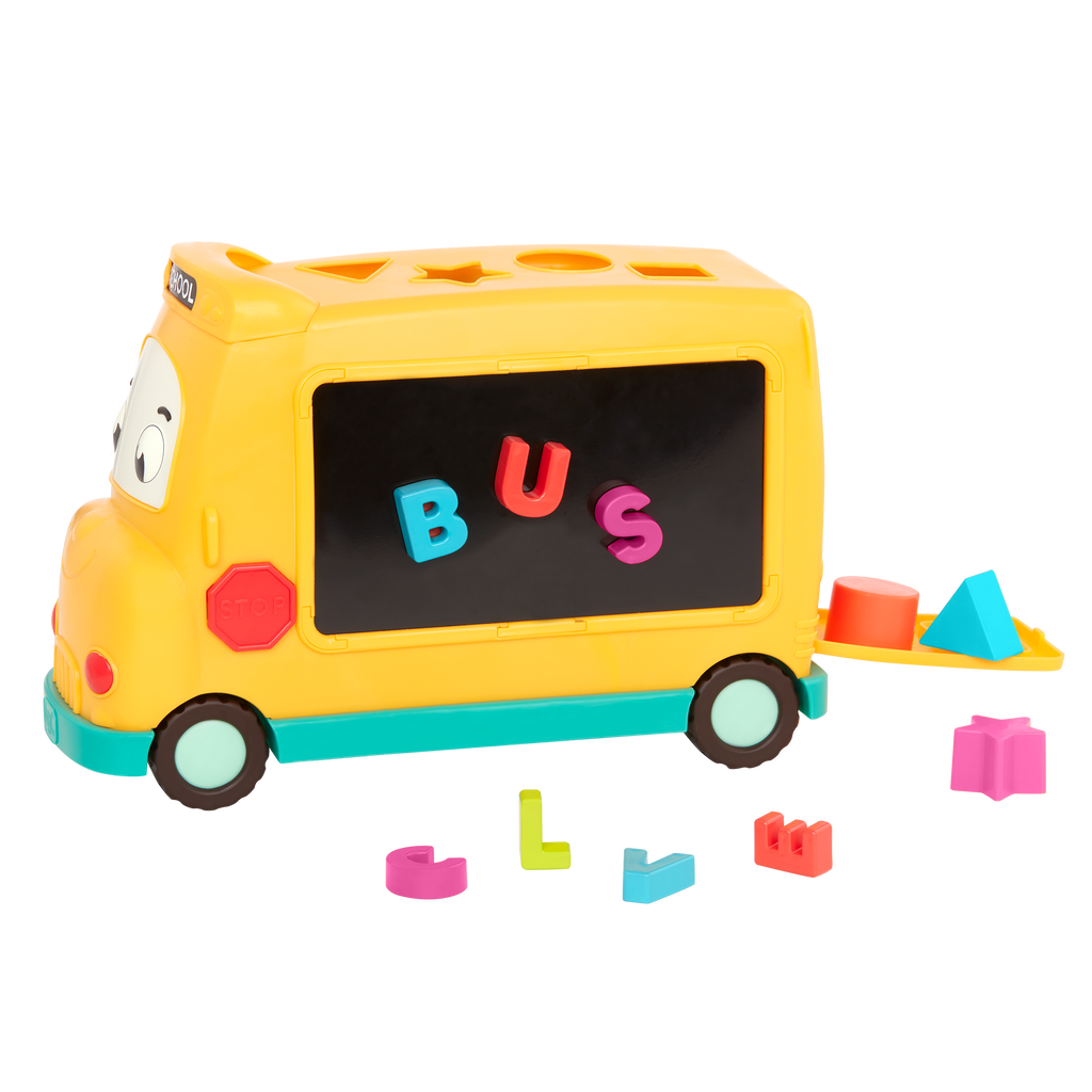 Alphabet School Bus