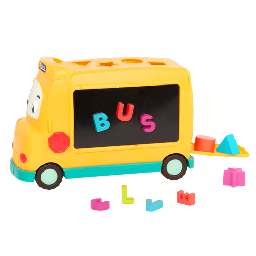 Alphabet School Bus