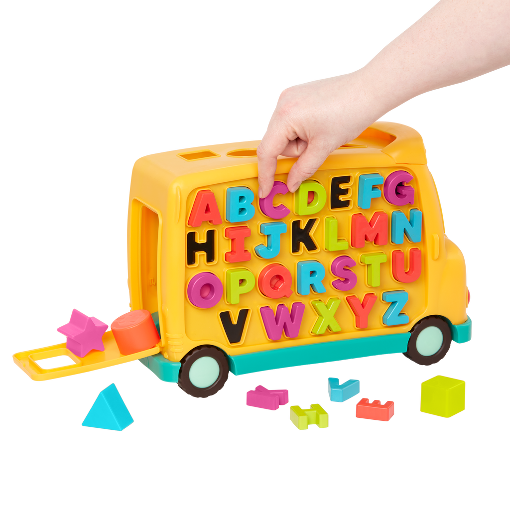 Alphabet School Bus