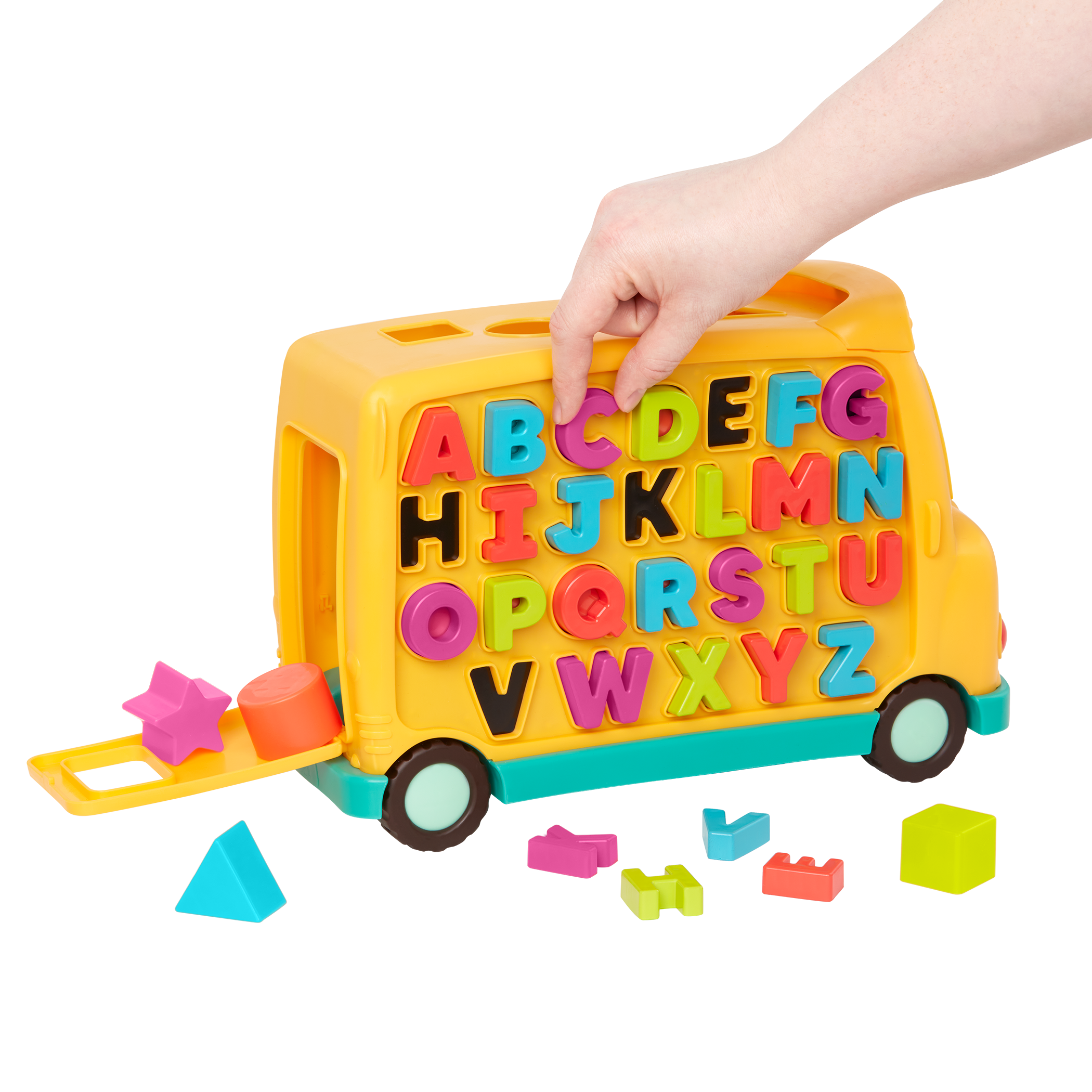 Alphabet School Bus