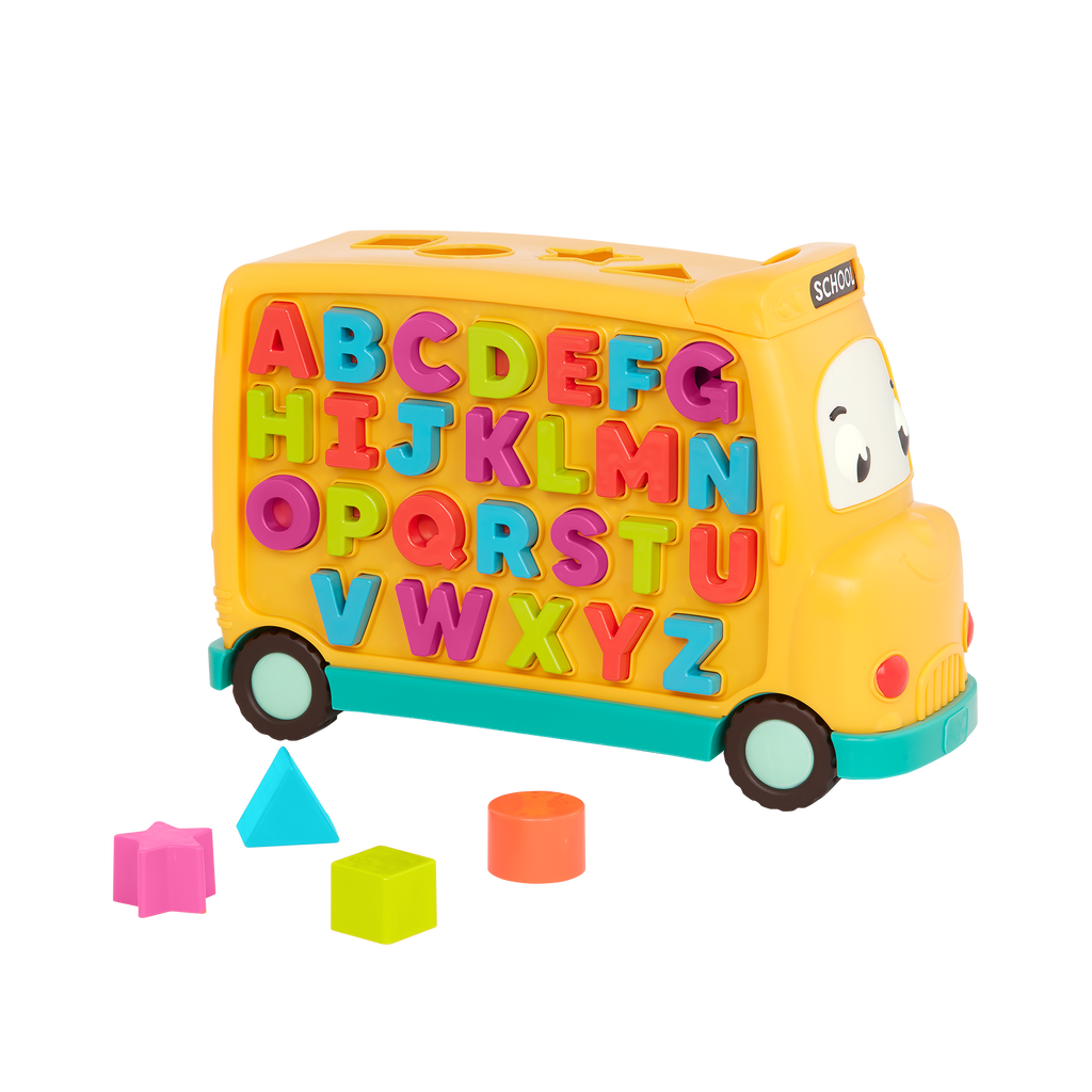 Alphabet School Bus