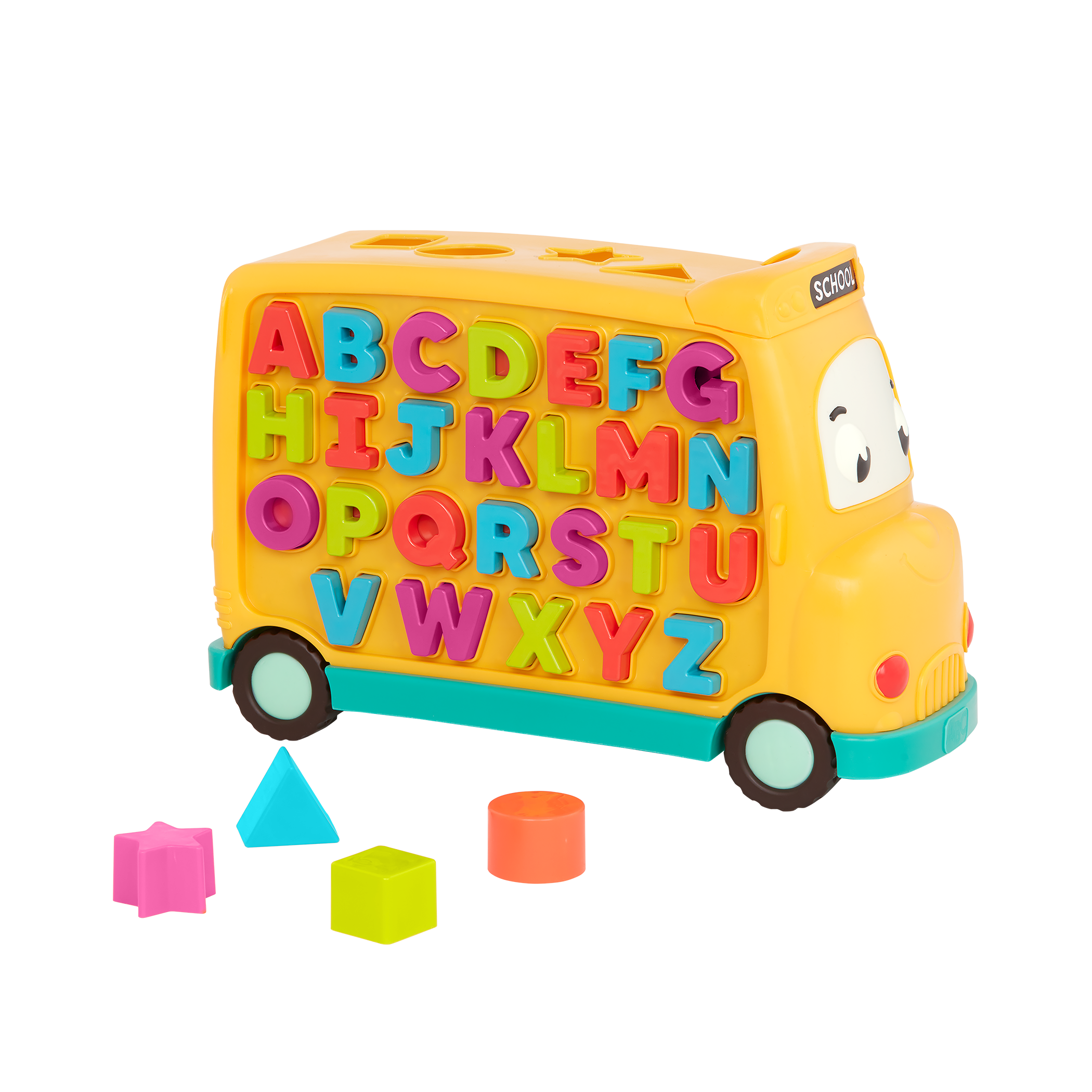 Alphabet School Bus
