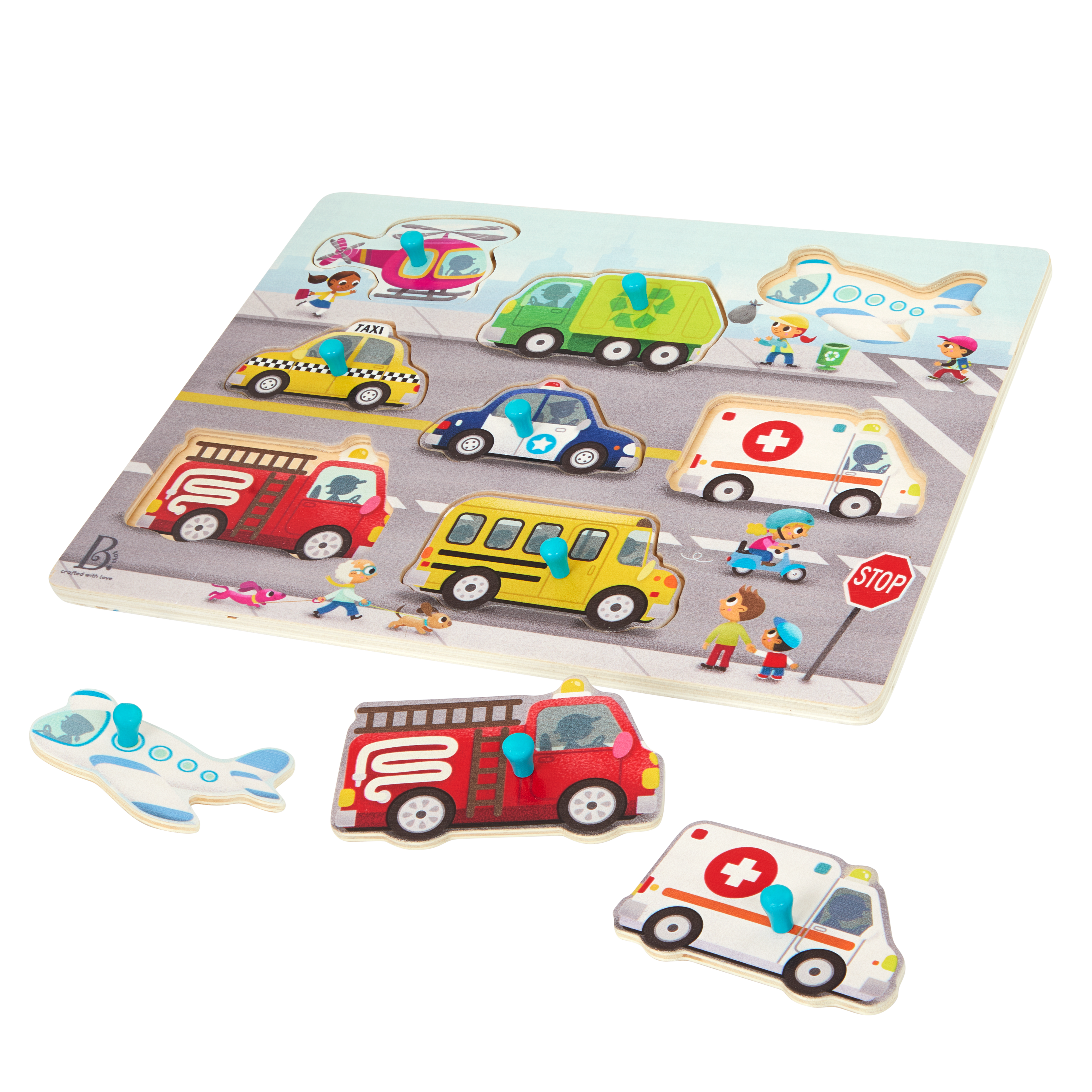 Vehicle Peg Puzzle