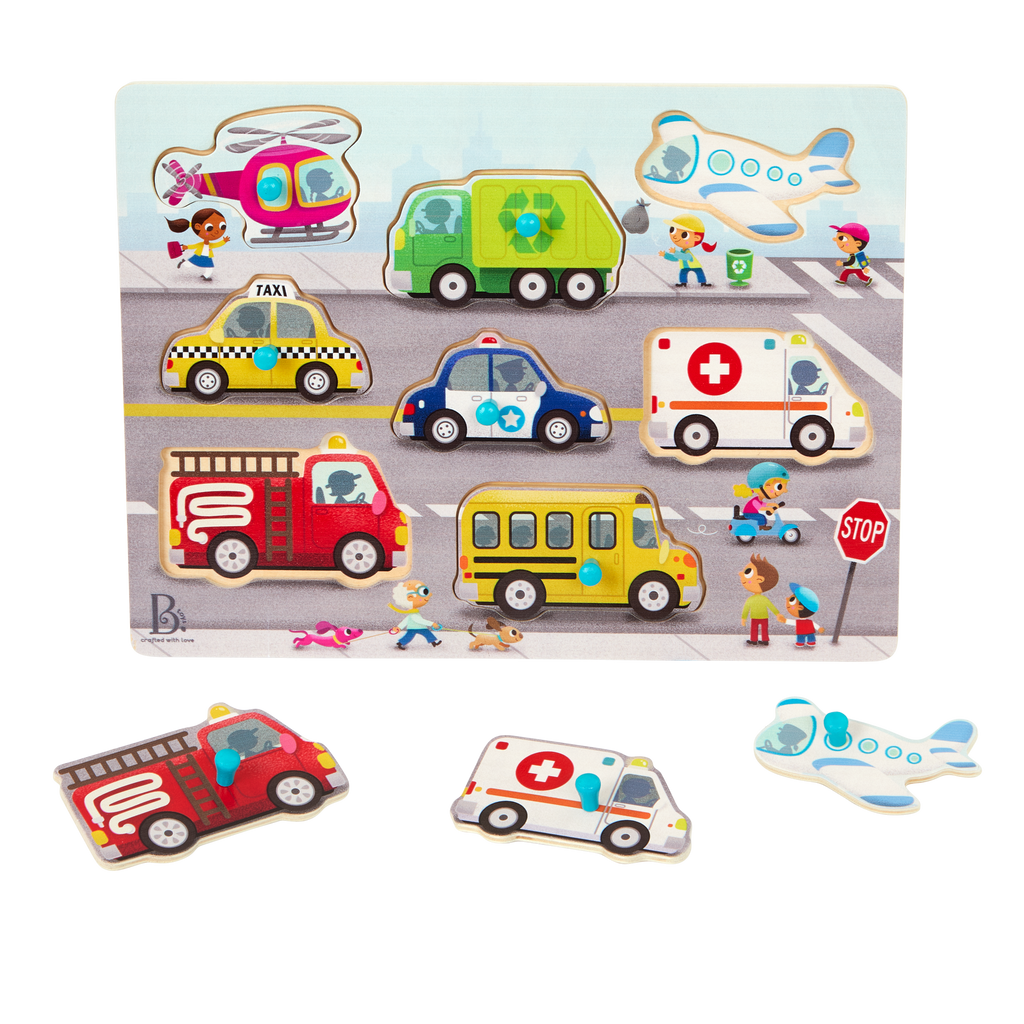Vehicle Peg Puzzle