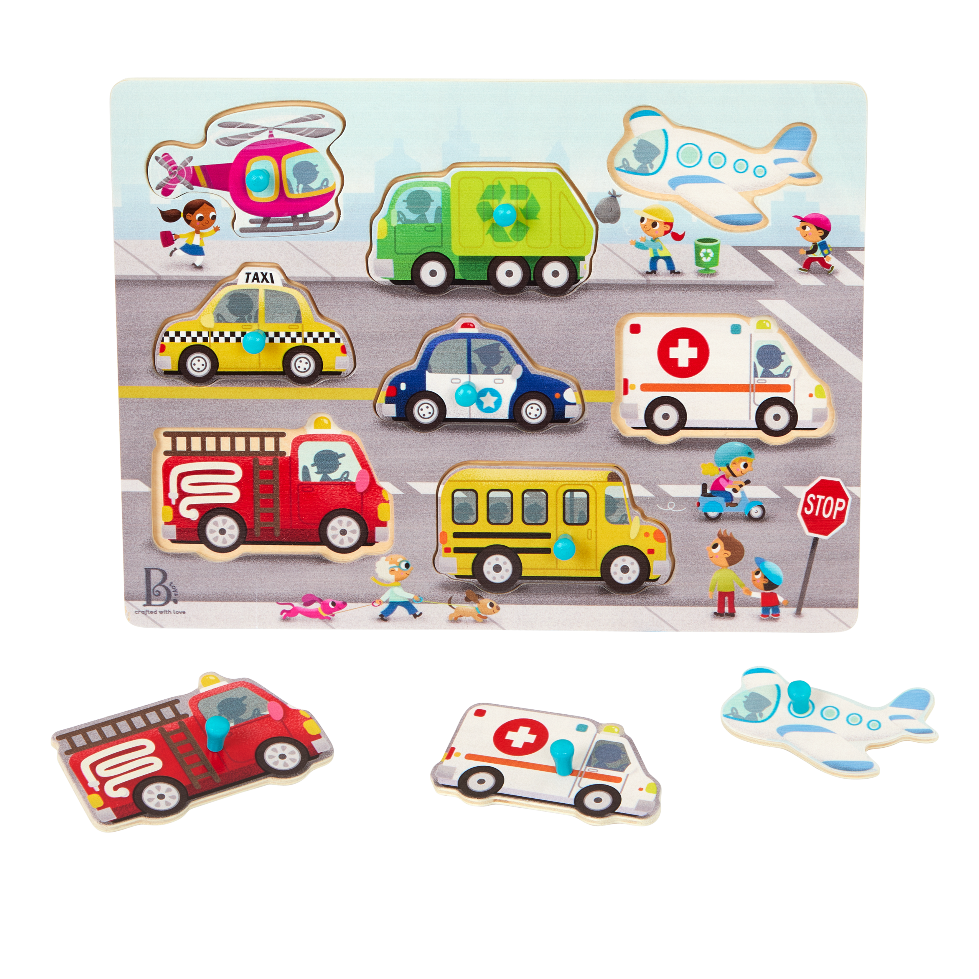 Vehicle Peg Puzzle