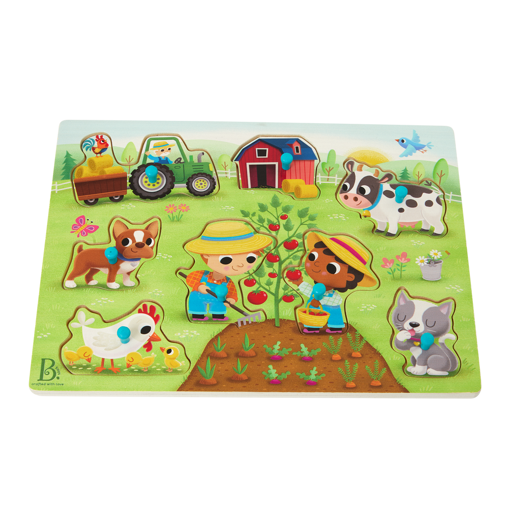Barnyard Peg Puzzle