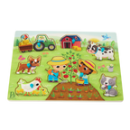 Barnyard Peg Puzzle