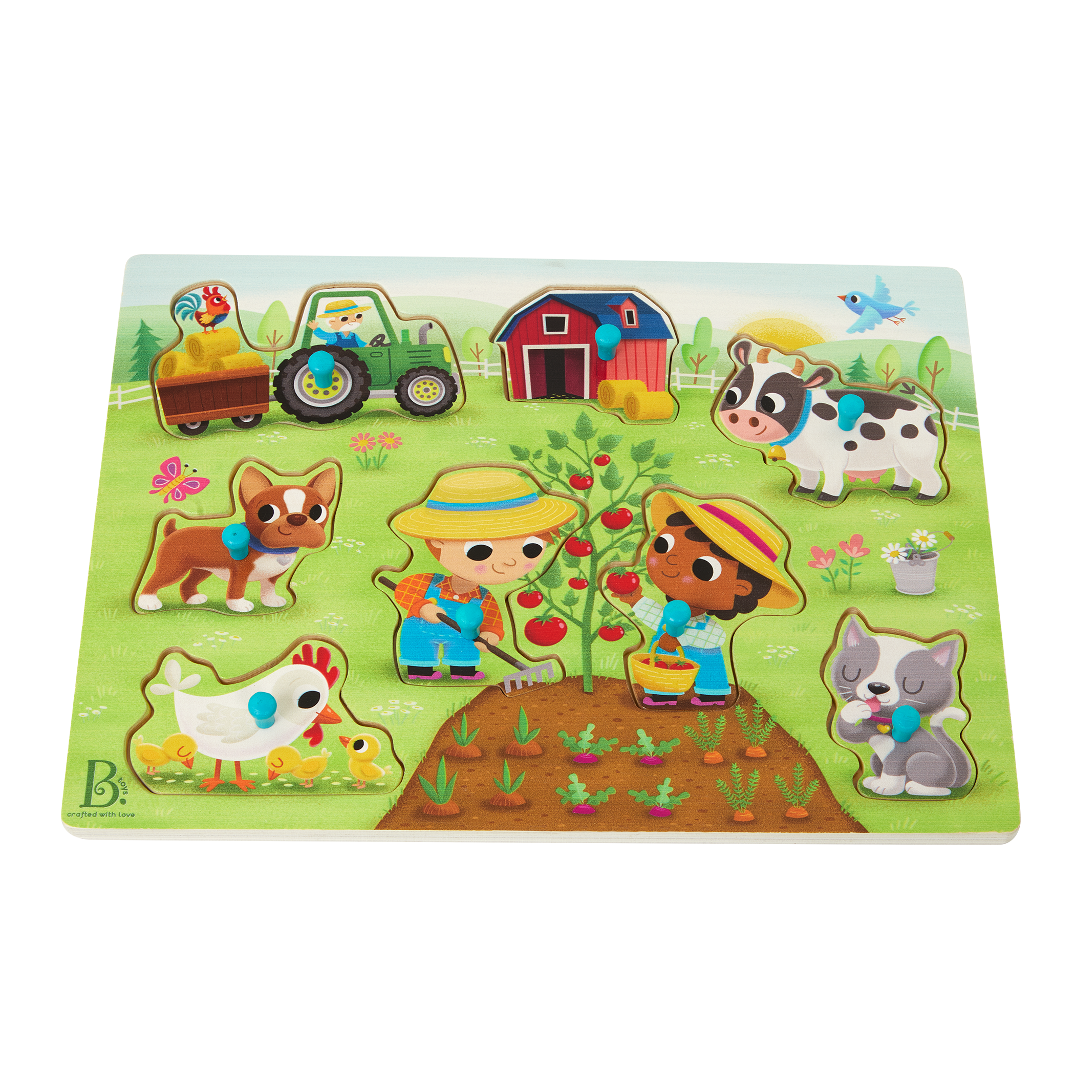 Barnyard Peg Puzzle
