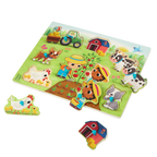 Barnyard Peg Puzzle