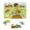 Barnyard Peg Puzzle
