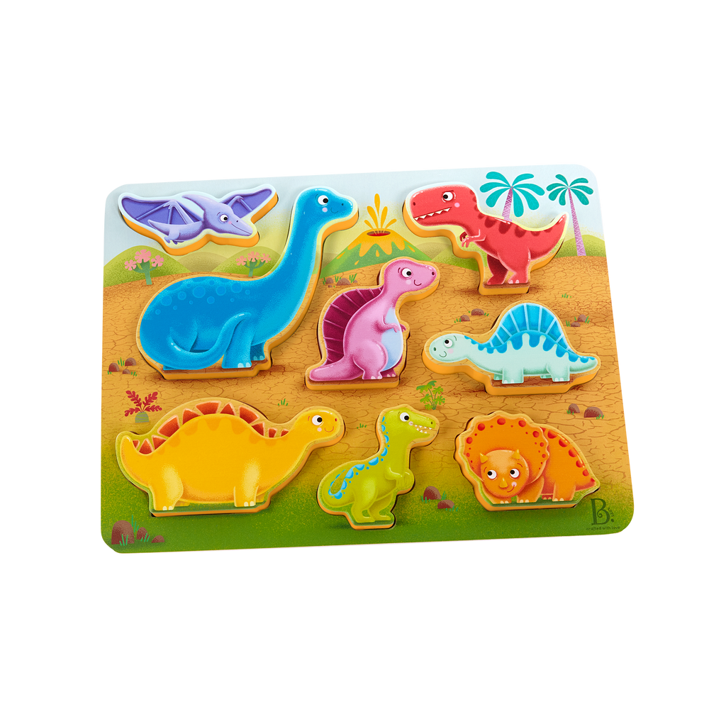 Dinosaur Peg Puzzle