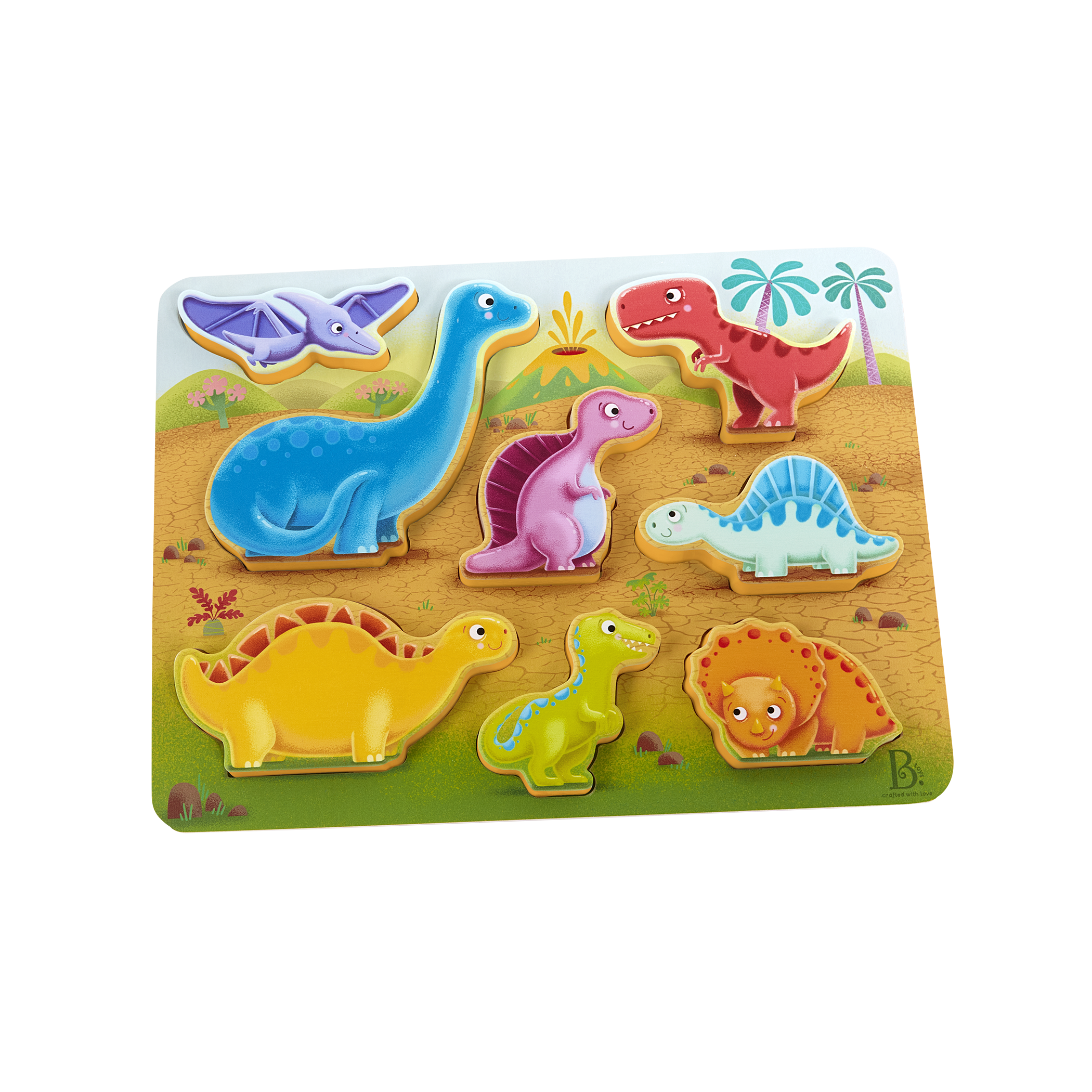 Dinosaur Peg Puzzle