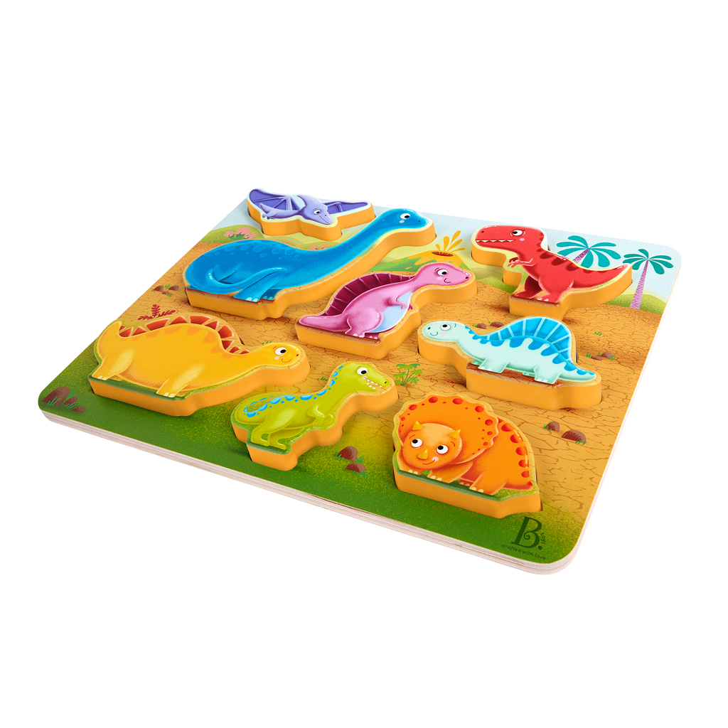 Dinosaur Peg Puzzle