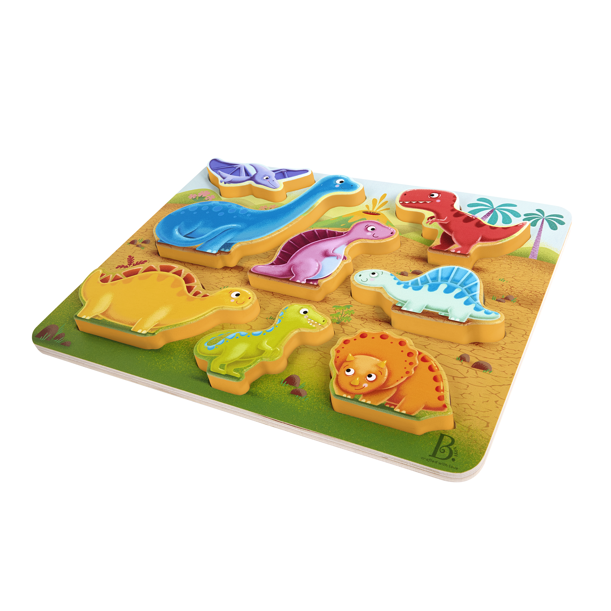 Dinosaur Peg Puzzle
