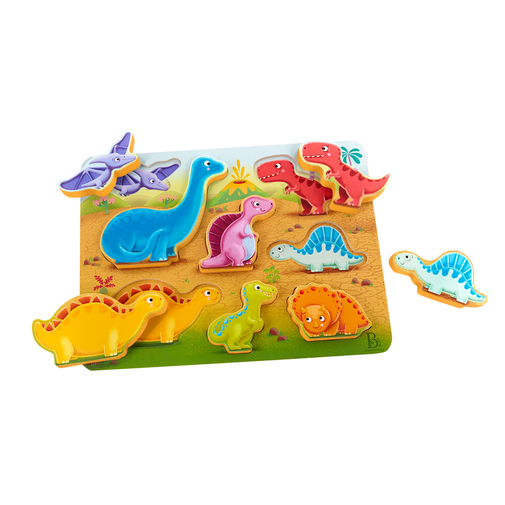 Dinosaur Peg Puzzle