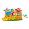 Dinosaur Peg Puzzle