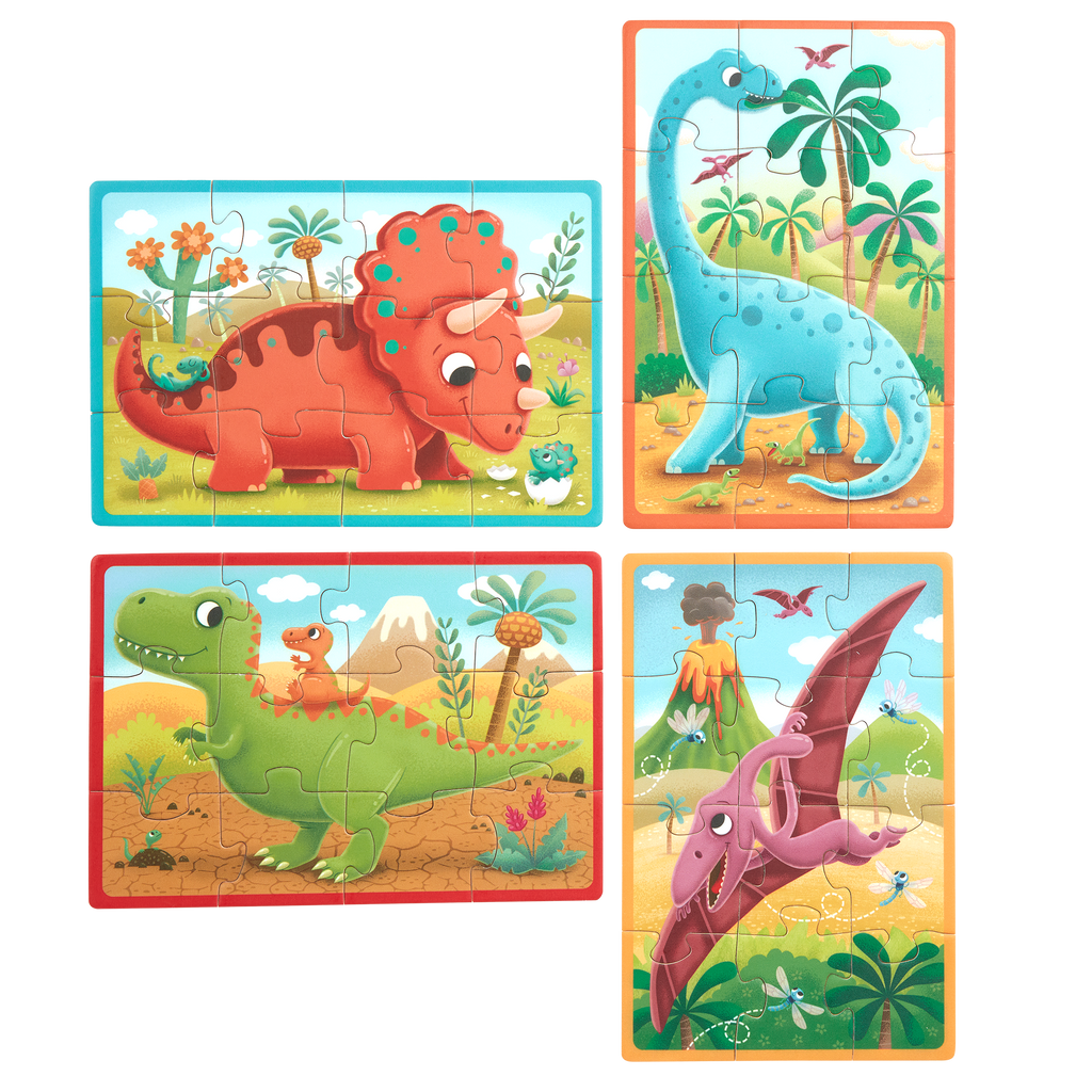 Dinosaurs Puzzle Set