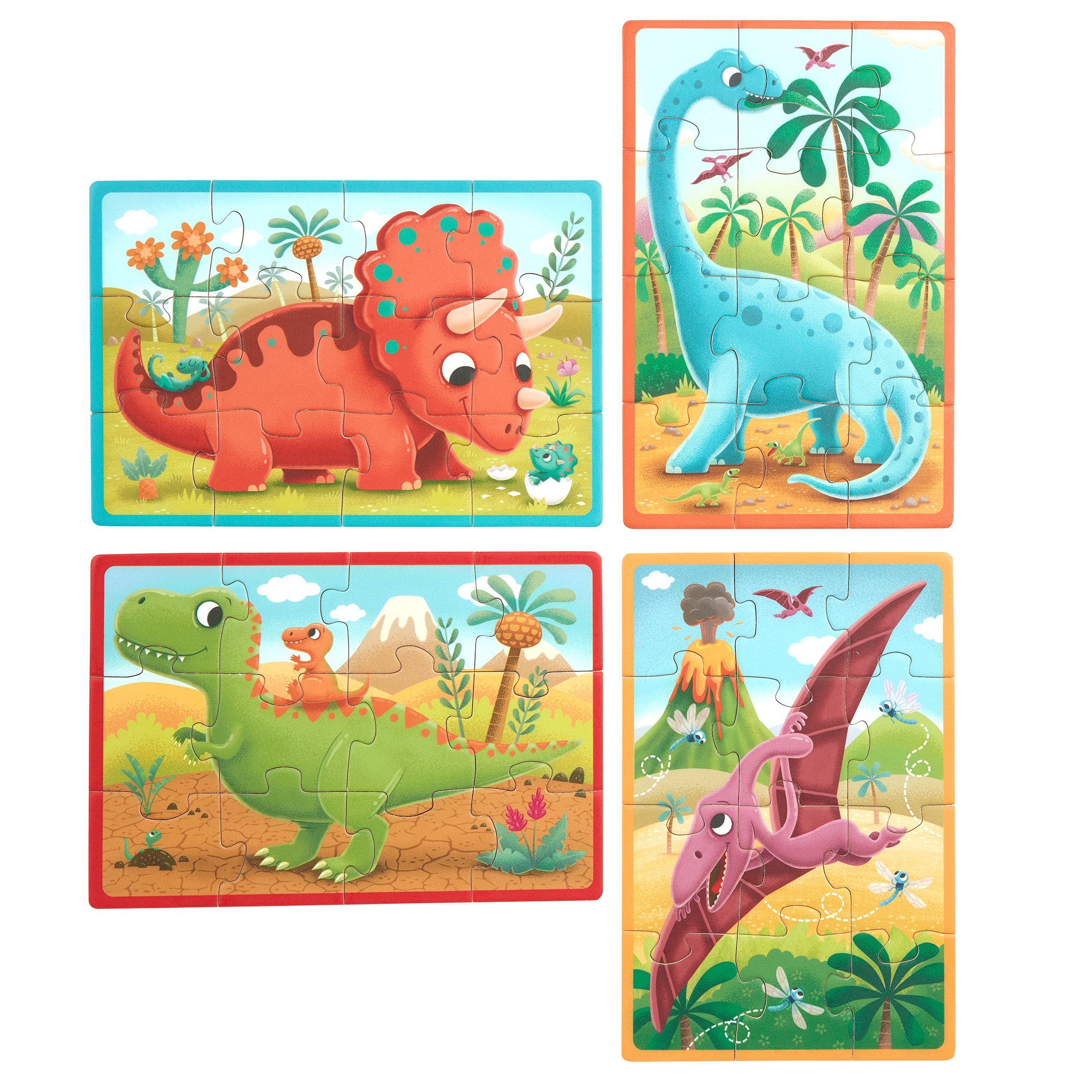 Dinosaurs Puzzle Set
