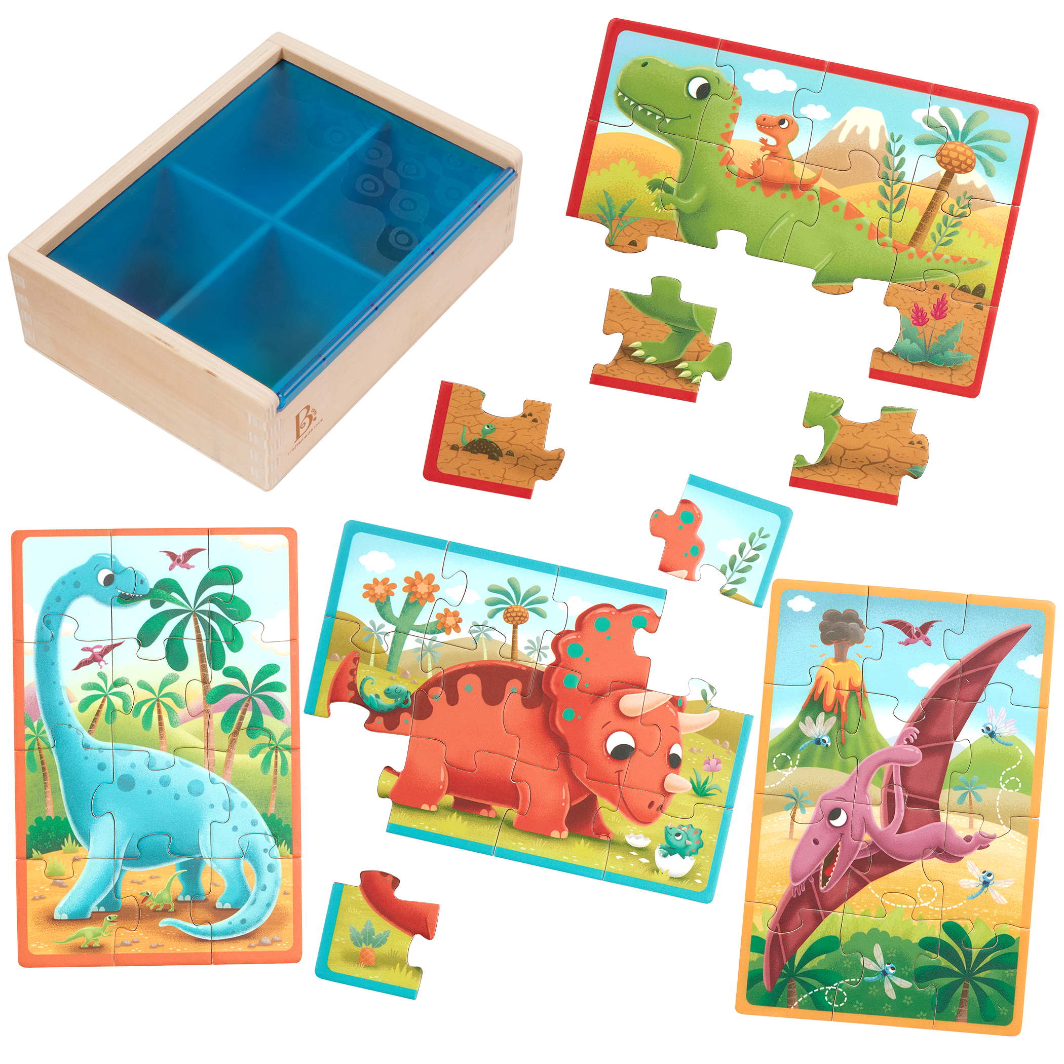 Dinosaurs Puzzle Set