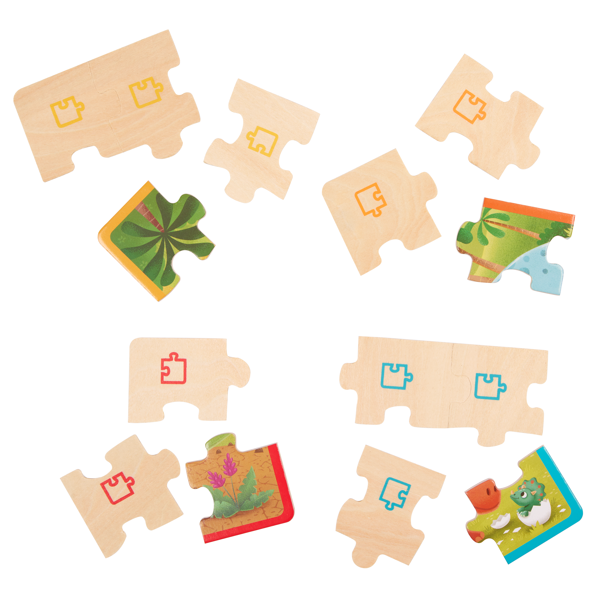 Dinosaurs Puzzle Set
