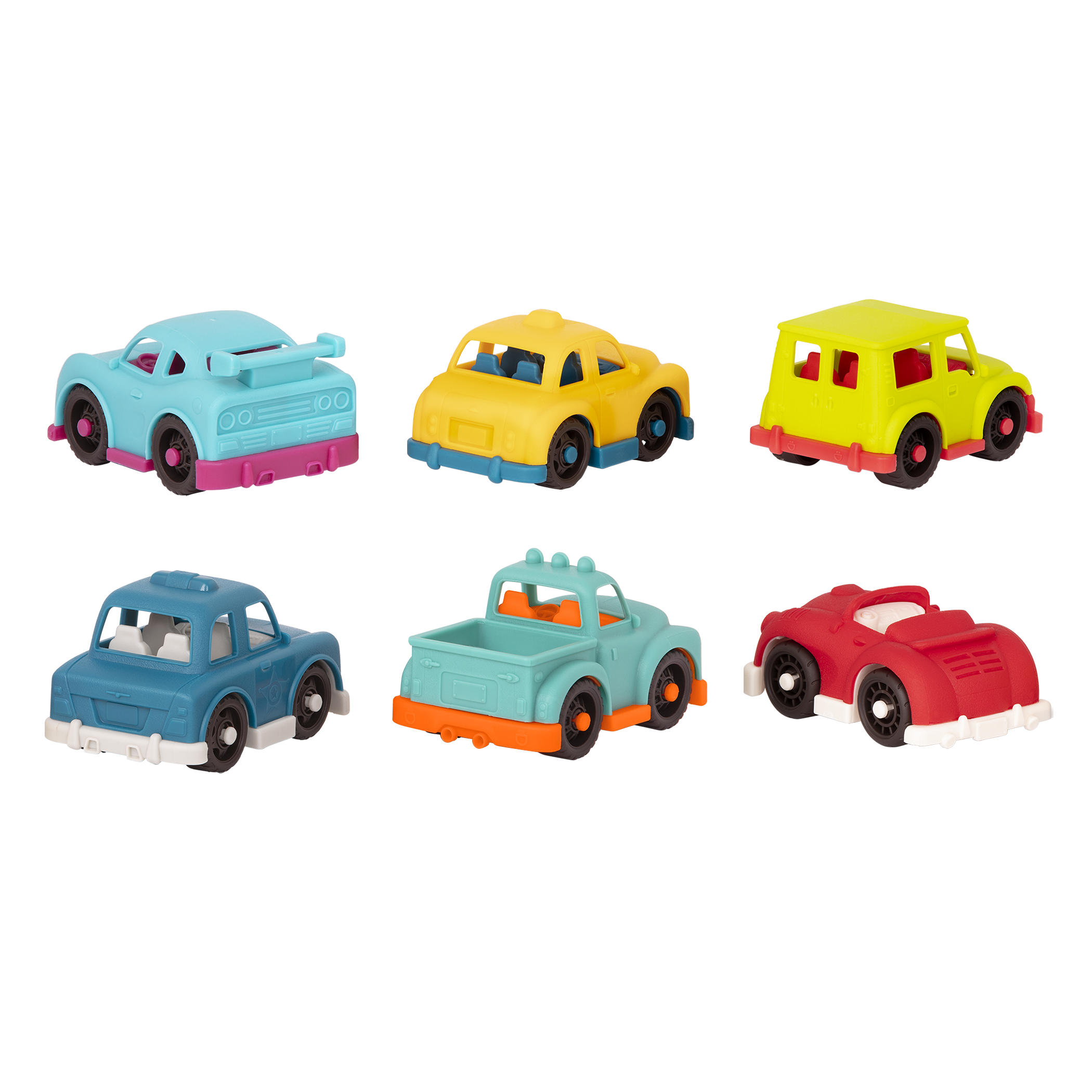 Six Mini Vehicles