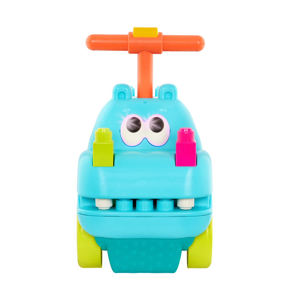 Hippo Block Ride-On