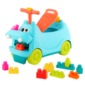 Hippo Block Ride-On