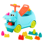 Hippo Block Ride-On