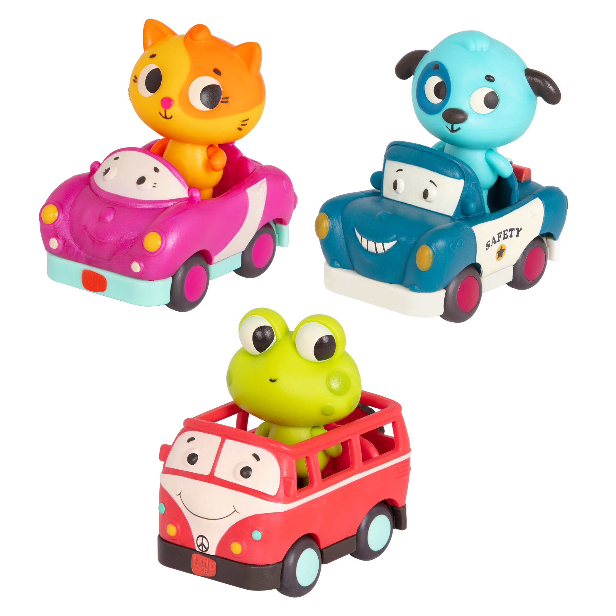 3-Pack Mini Riders