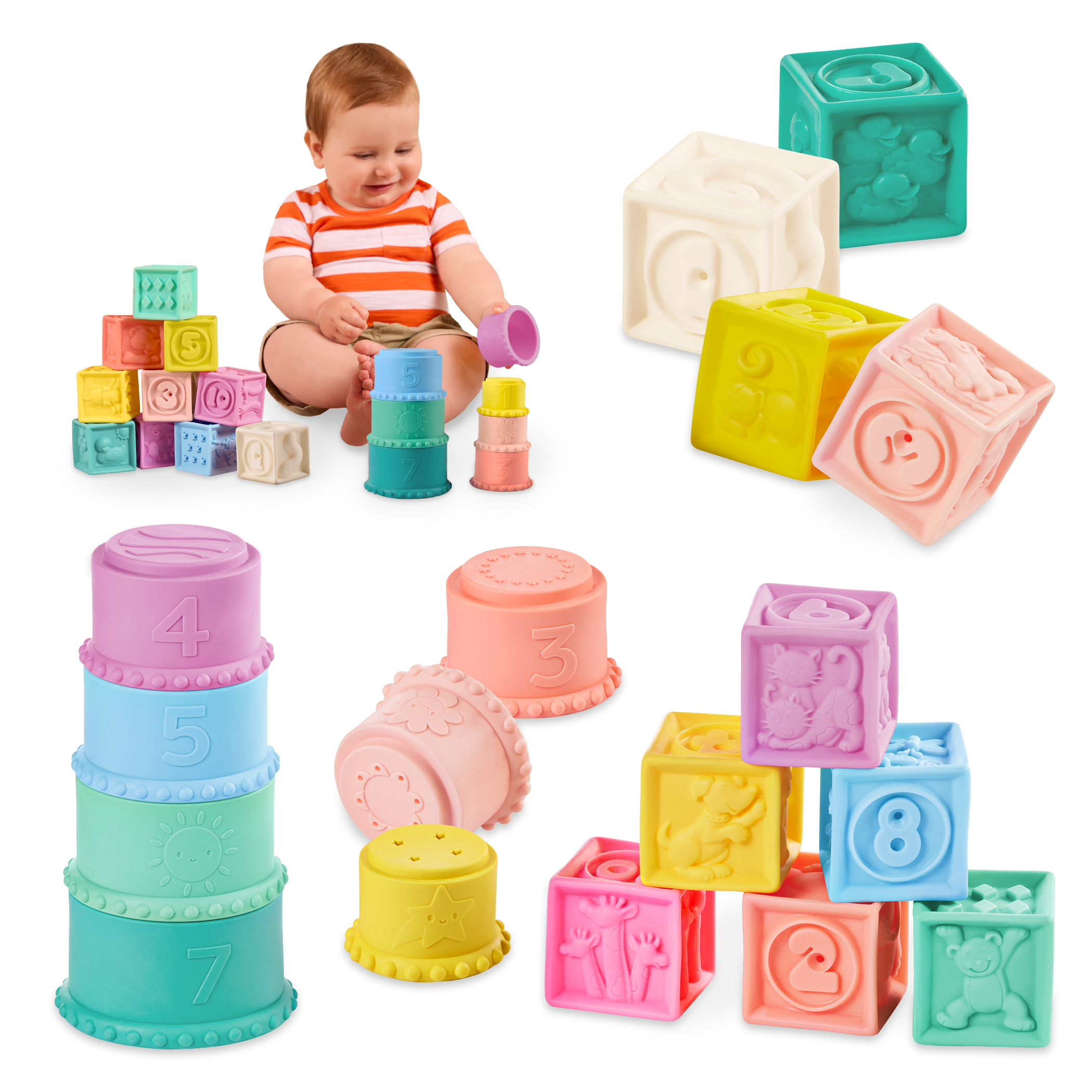 Soft Stacking Blocks