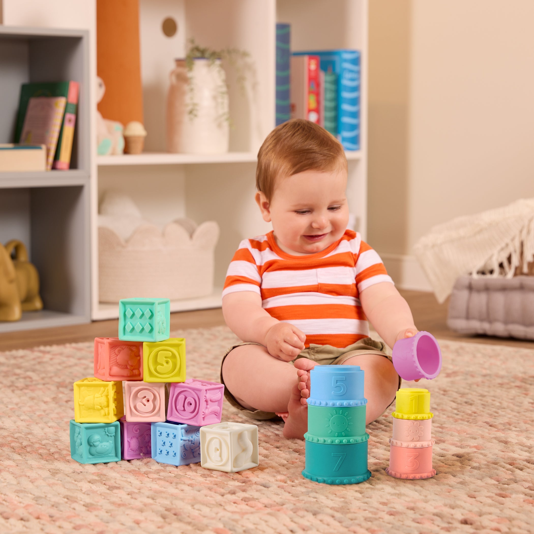 Soft Stacking Blocks