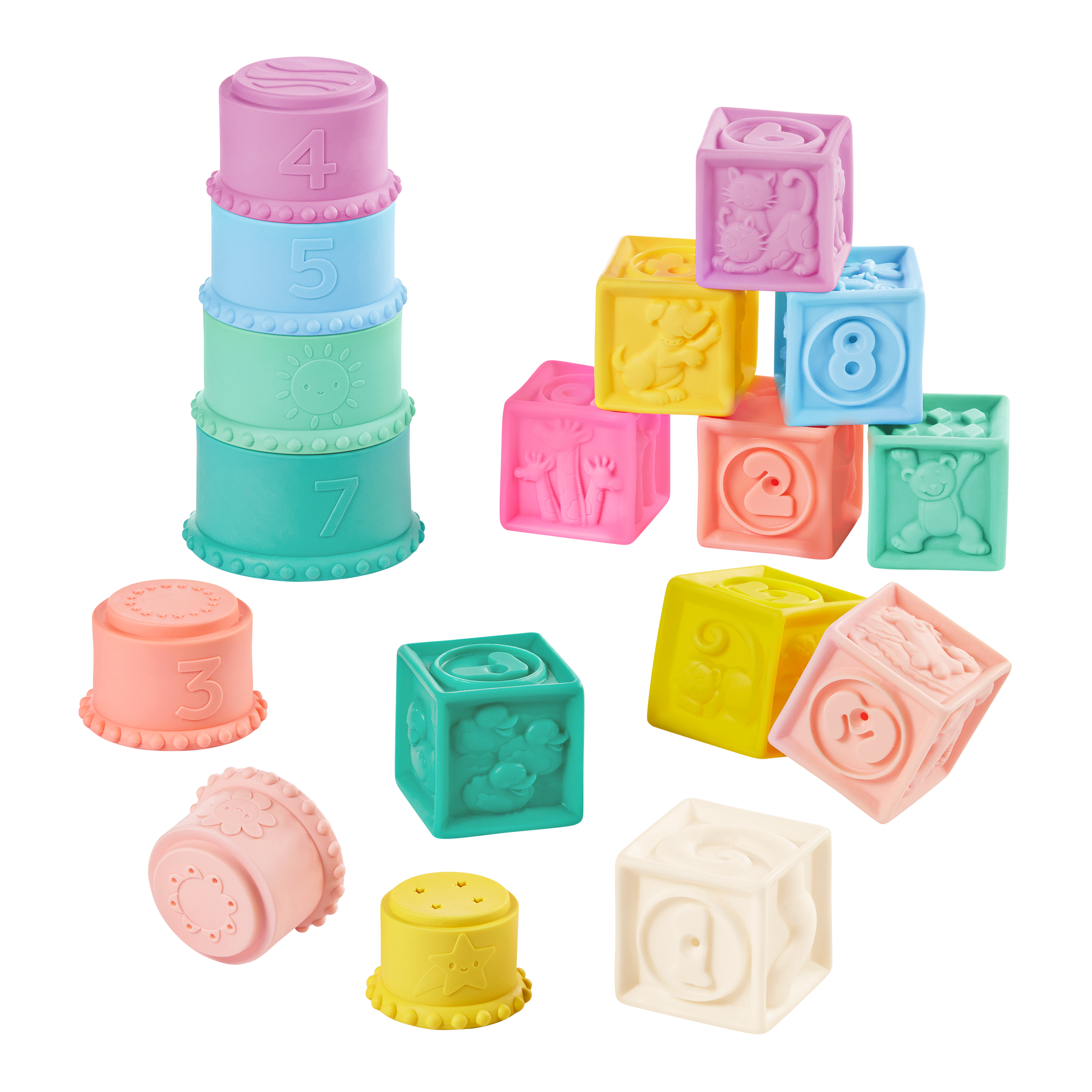 Soft Stacking Blocks