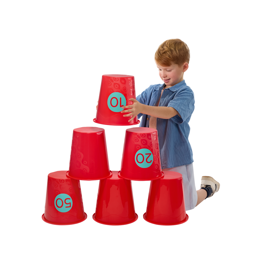 Toss & Topple Buckets