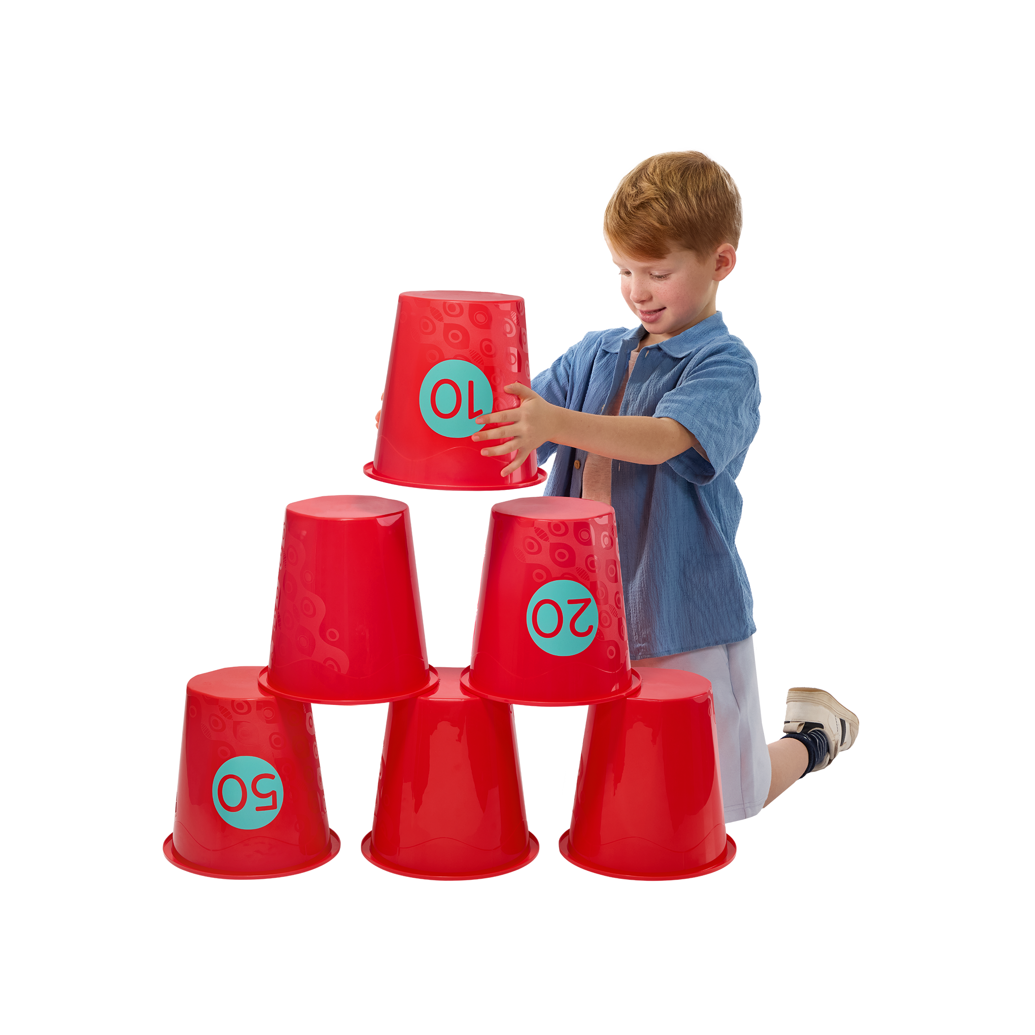 Toss & Topple Buckets