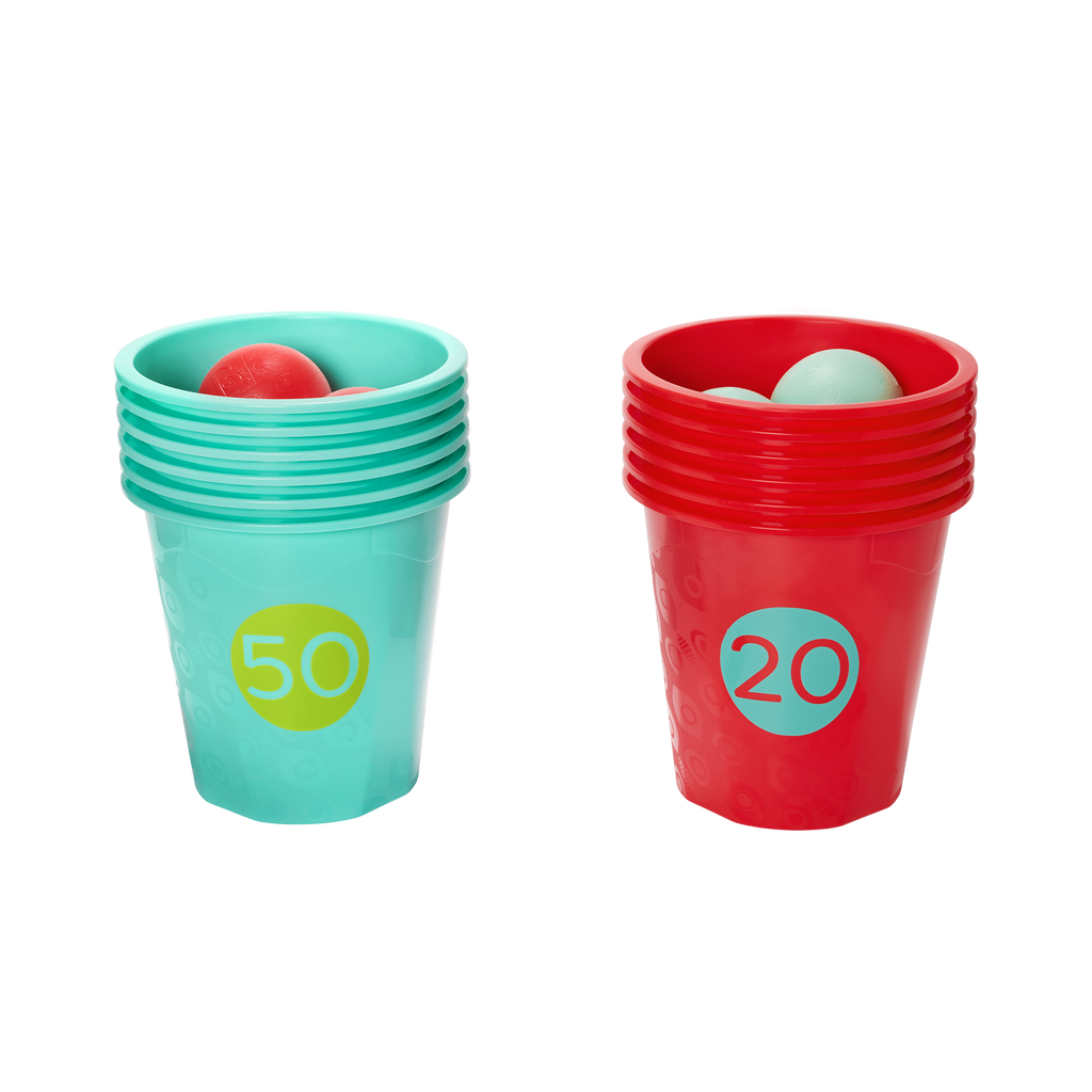 Toss & Topple Buckets