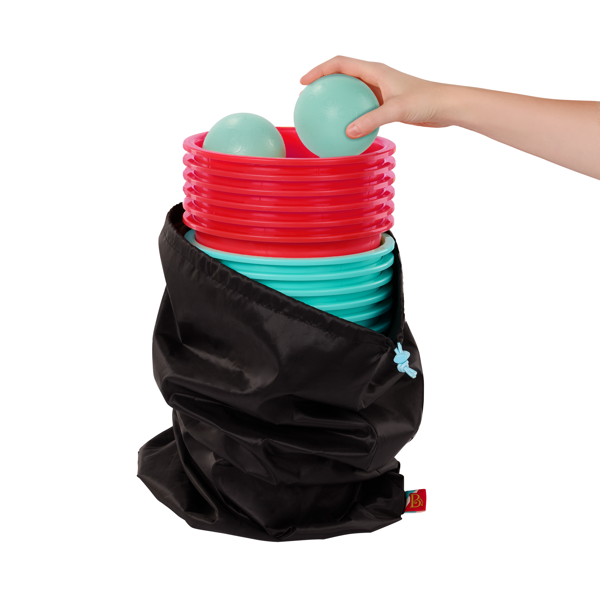 Toss & Topple Buckets