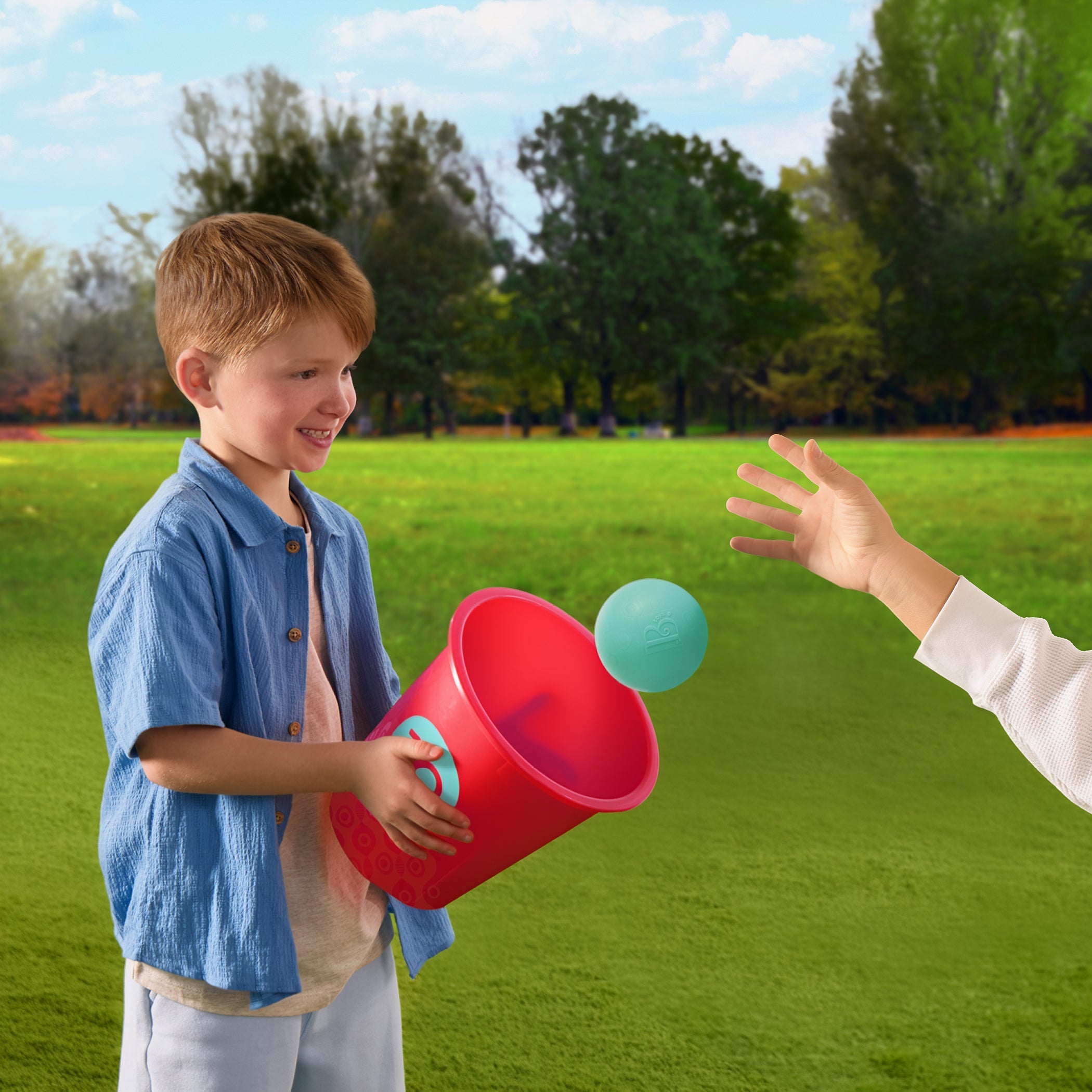Toss & Topple Buckets