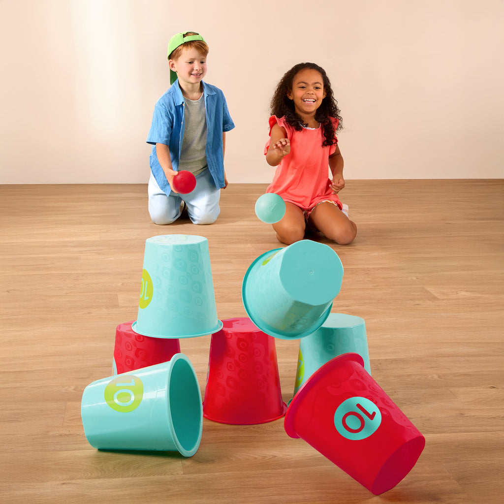 Toss & Topple Buckets