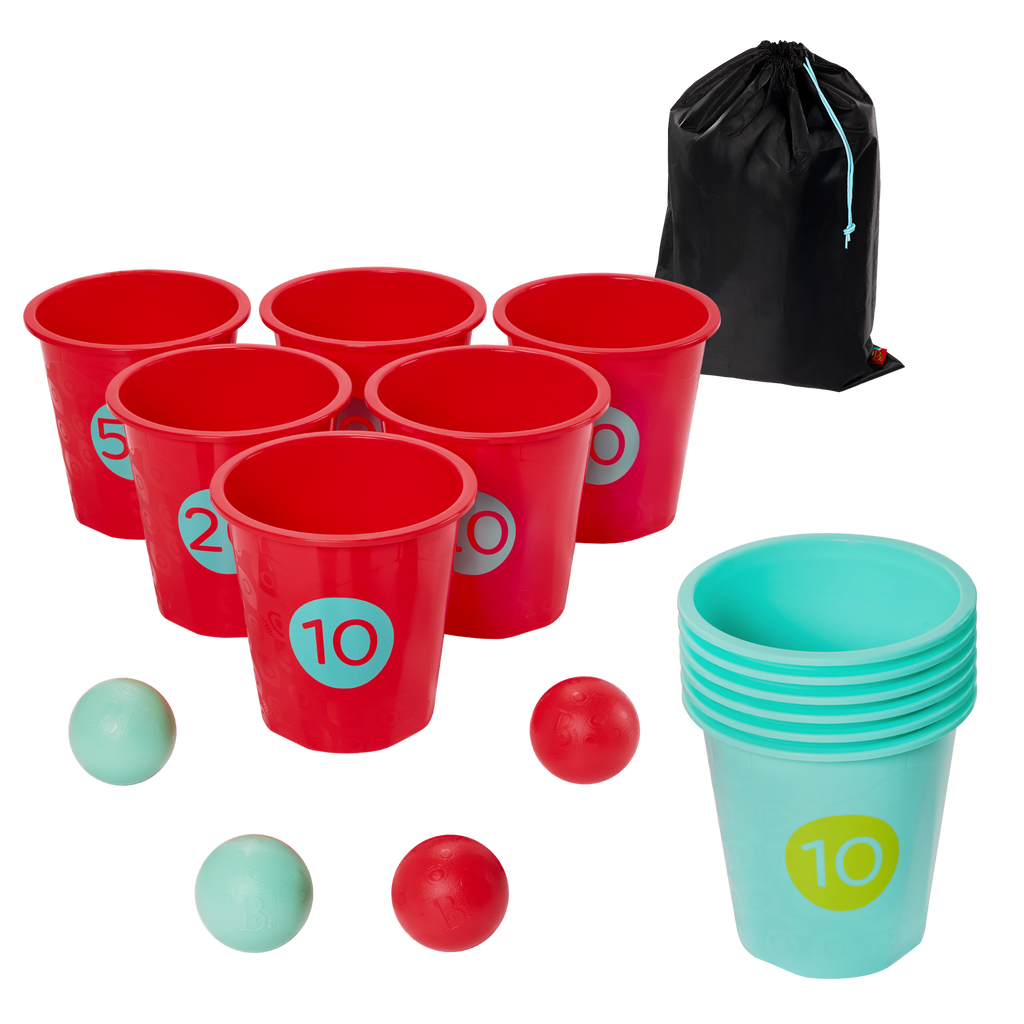Toss & Topple Buckets