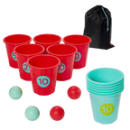 Toss & Topple Buckets